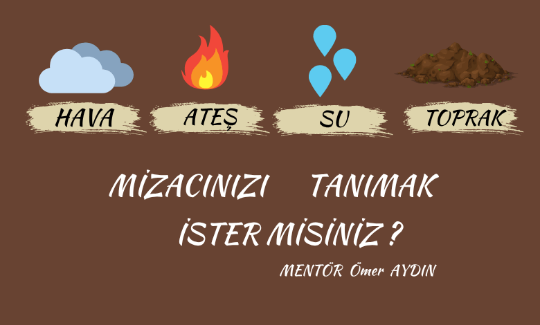 MİZACINIZI TANIMAK İSTER MİSİNİZ?