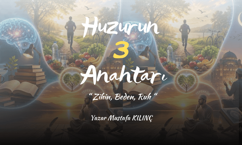 Huzurun 3 Anahtarı "Zihin, Beden, Ruh"